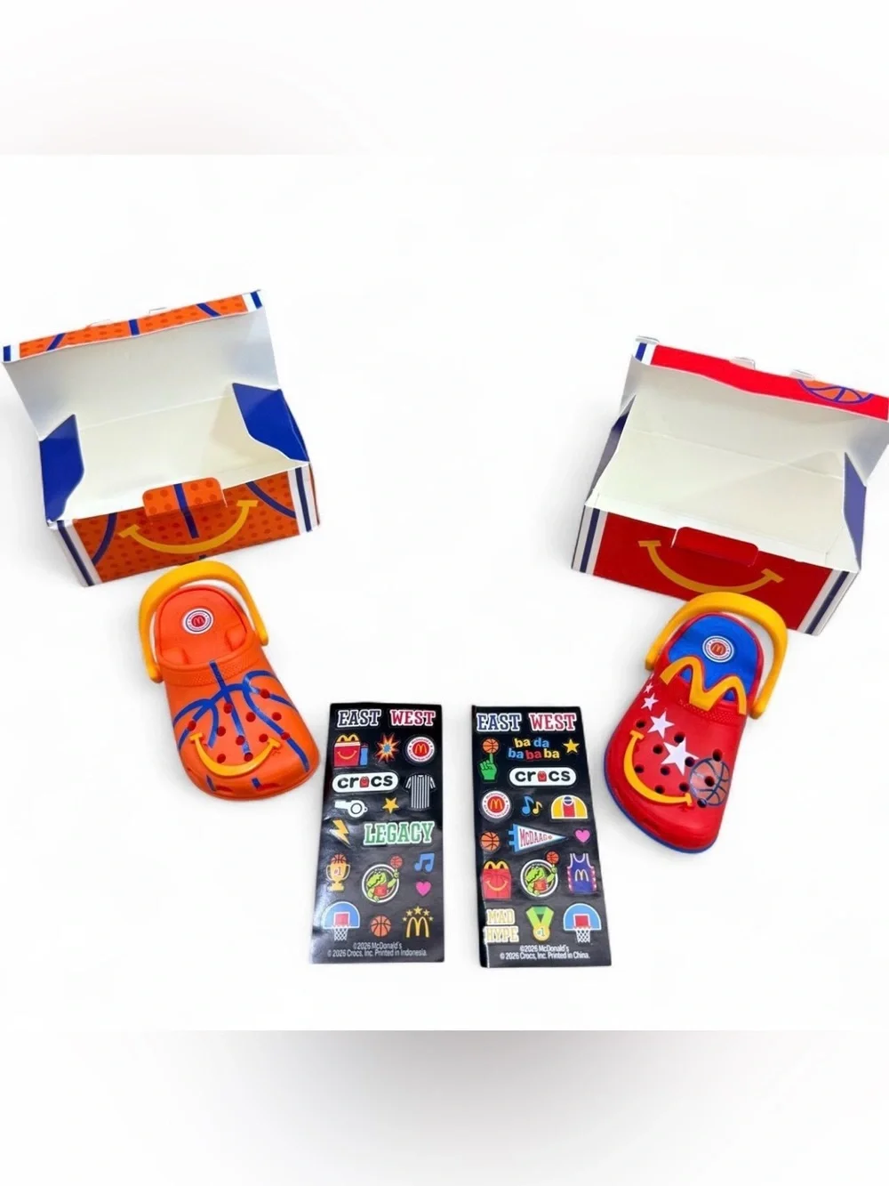 2026 McDonald’s Crocs All American Basketball Games set of 2 with boxes
